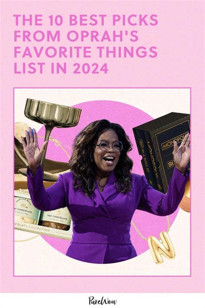 10 Best Picks From Oprah's Favorite Things Oprahs favorite things