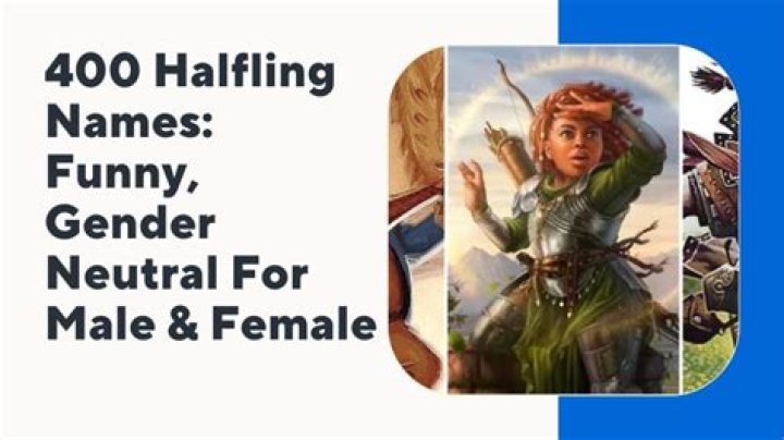 100 Halfling Names Female Ennead Games Names