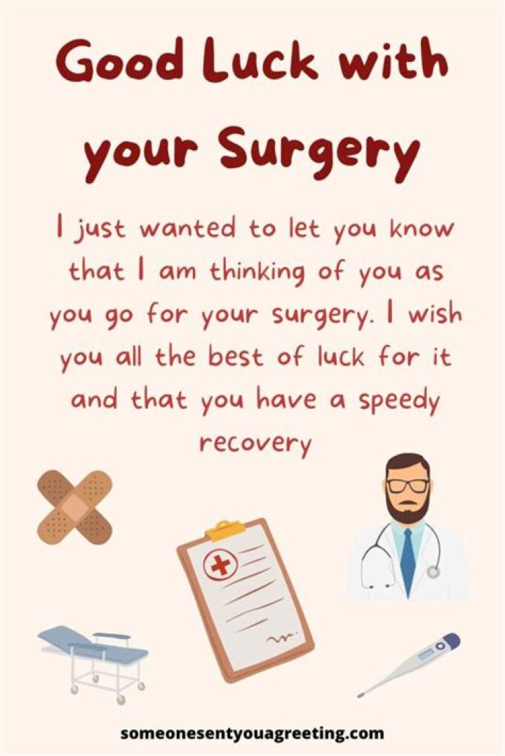 70+ Surgery Wishes, Messages and Quotes WishesMsg