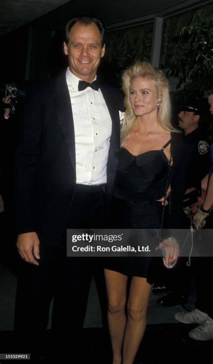 Actor Fred Dryer and wife Tracy Vaccaro attend 45th Annual Golden