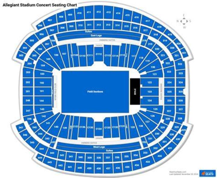 AT&T Stadium Concert Seating Chart