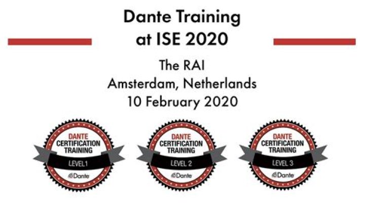 Audinate to Offer Free Dante Certification Training for All Levels at