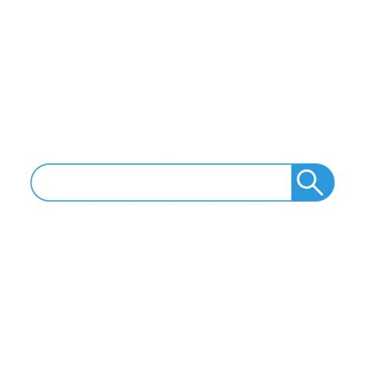 Blue Line Search Bar PNG, Vector, PSD, and Clipart With Transparent
