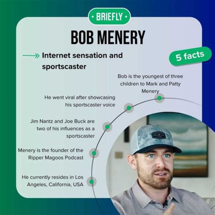 Bob Menery Net Worth, Career, Age, Height & Weight, FAQ