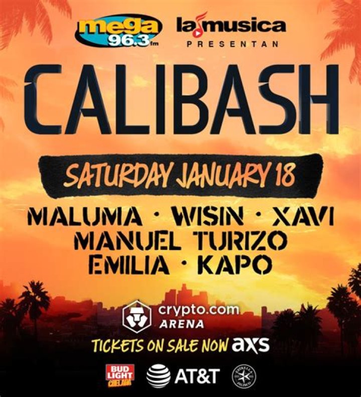 CALIBASH Las Vegas LineUp Completo &mdash; RYM Network