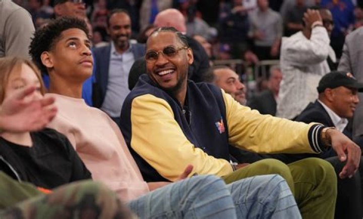 Carmelo Anthony and son Kiyan Beautiful Family, Family Love, Beautiful