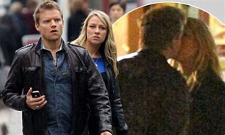 Chloe Madeley kissing new man, Hustle star Marc Warren, in age gap