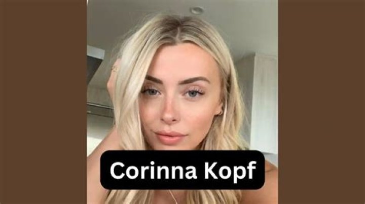 Corinna Kopf Bio, Age, Net Worth, Height, Nationality, Relationship