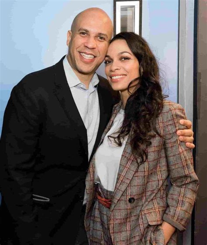 Cory Booker is Married to Wife Rosario Dawson.