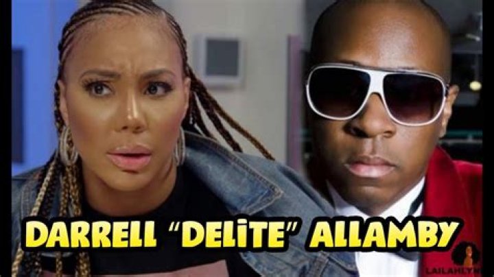 Darrell Delite Allamby and former wife Tamar Braxton