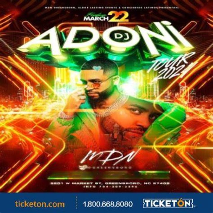 DJ Adoni tour dates, presales, tickets and more Box Office Hero