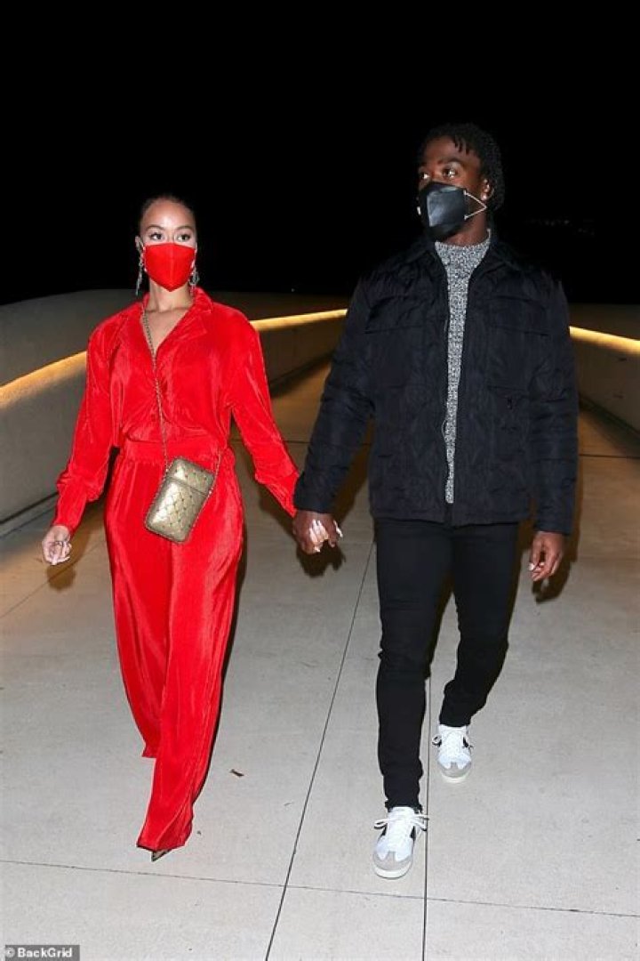Draya Michele wows in a stunning red coord as she gets steamy Daily
