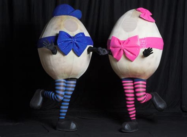 eggs on legs, dancing eggs, easter walkabout, comedy giant eggs, comedy