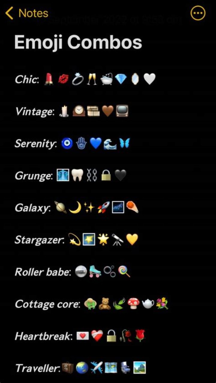 Emoji combos part 1 Artofit