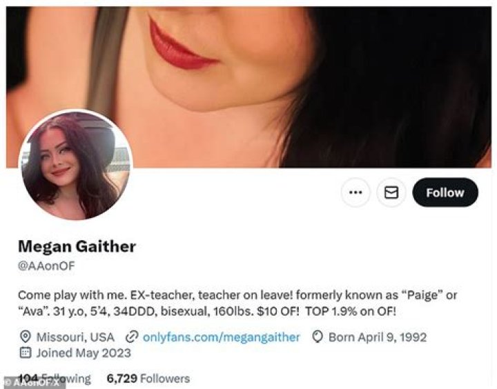 English teacher Megan Gaither