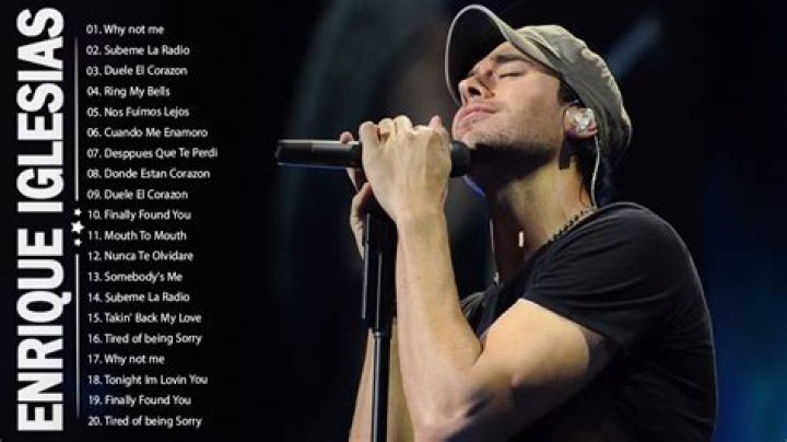 Enrique Iglesias - Most Famous Singers from Spain