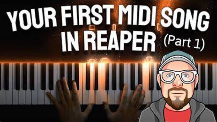 First MIDI Song in REAPER - (Part 6/8) - popular songs in 6/8 time signature