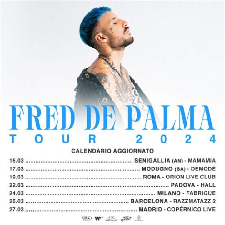 Fred De Palma - Most Famous Singers from Italy
