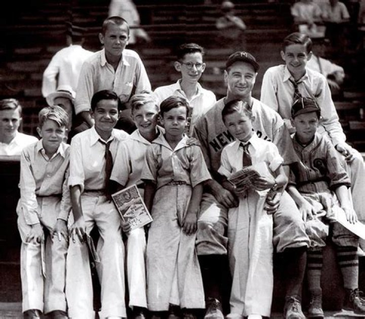 From the Lighter Side Lou Gehrig and Kids!