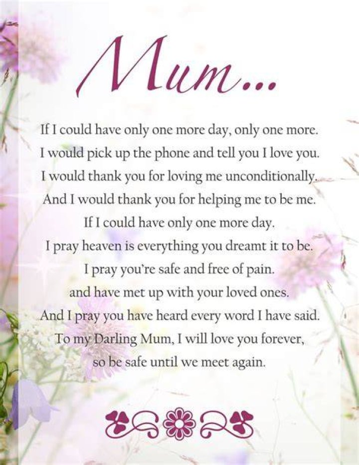 Funeral Poem for Mom Funeral Readings & Poems Pinterest Dads