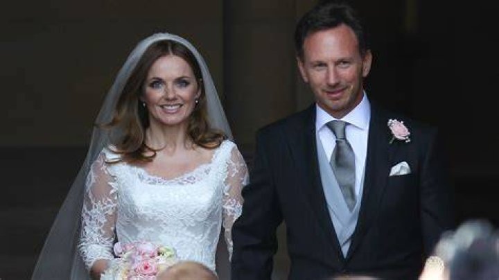 Geri Halliwell and Christian Horner wear similar outfits for romantic