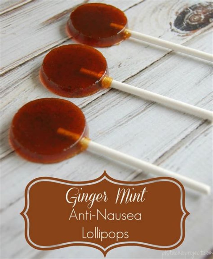 Ginger Mint AntiNausea Lollipops The Pistachio Project
