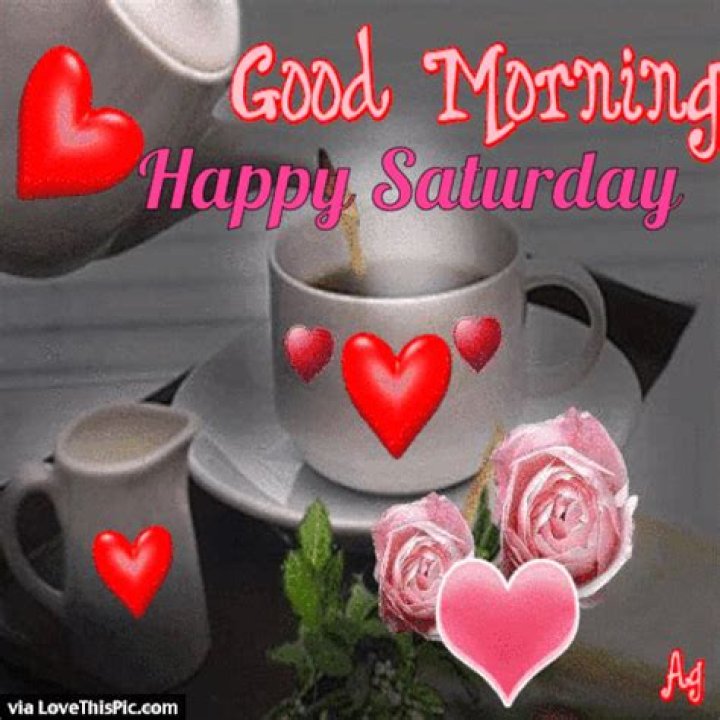 Good Morning Happy Saturday Love Gif Pictures, Photos, and Images for