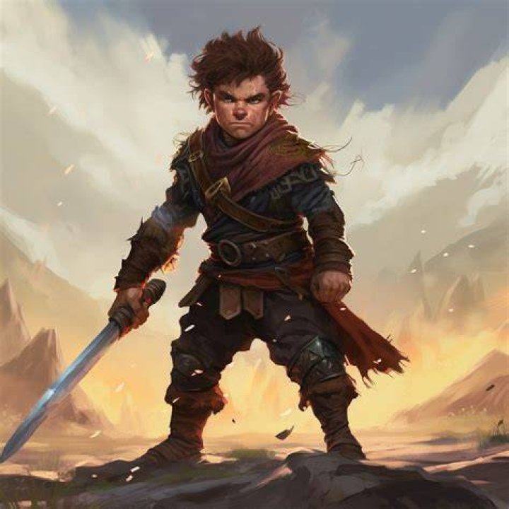 Halfling Bard D&D, an art print by Alex Stone INPRNT