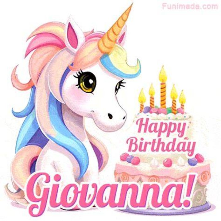 Happy birthday Giovanna Del Portillo YouTube