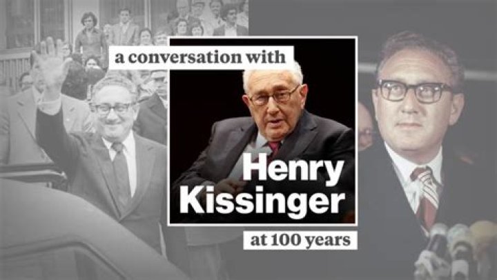 Henry Kissinger at 100 years of age &mdash; but never of solitude