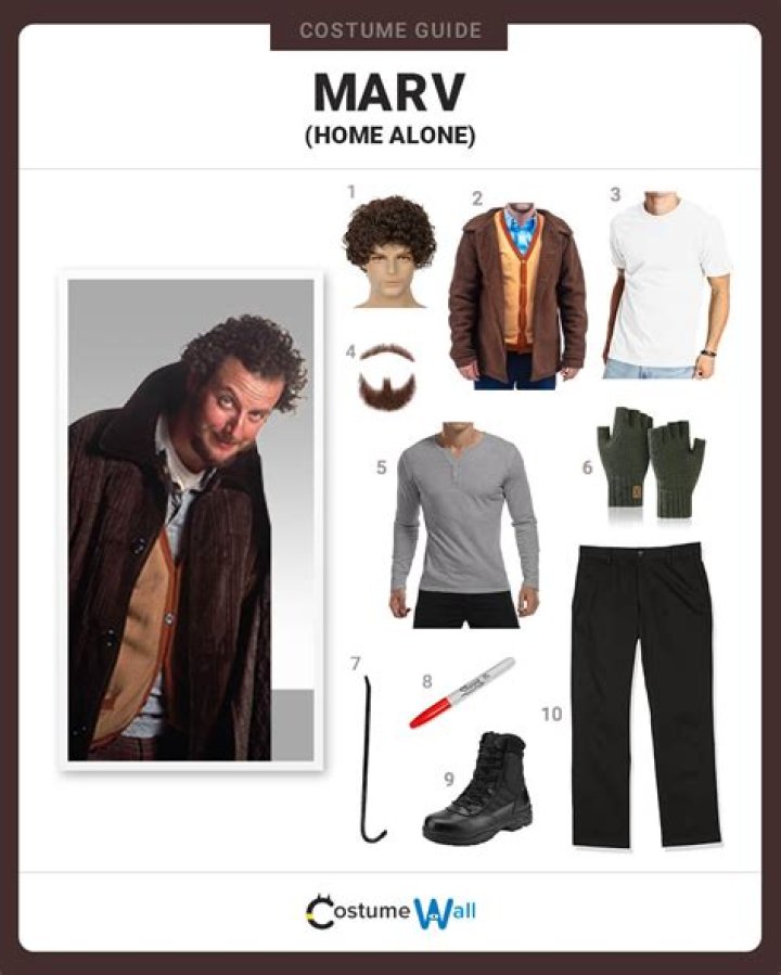 Home Alone Marv Costume