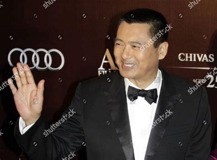 Hong Kong actor Chow YunFat and his wife Jasmine Tan (Chan WuiLin