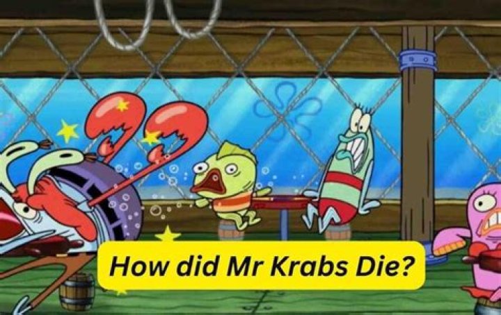 how did mr krabs die