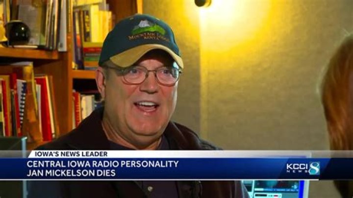 Iowa radio personality Jan Mickelson has died