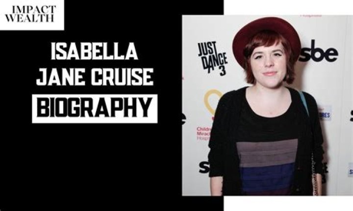 Isabella Jane Cruise Biography Facts, Childhood, Family Life