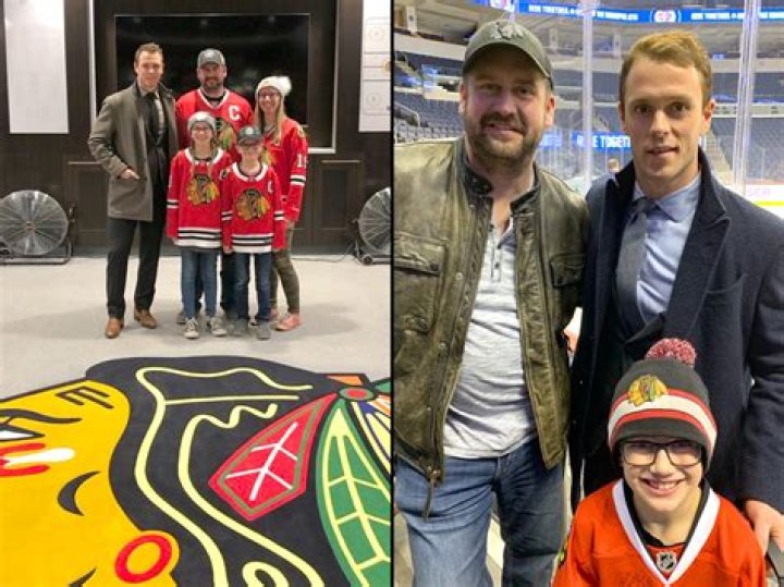 Jonathan Toews Baby With His Wife To Be Lindsey Vecchione