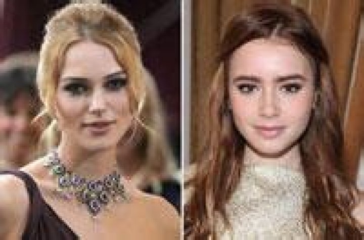 Keira Knightley and Lily Collins in the Race for 'Romeo and Juliet