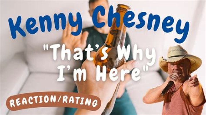 Kenny Chesney - That's Why I'm Here (Official Video) - new country song about quitting drinking
