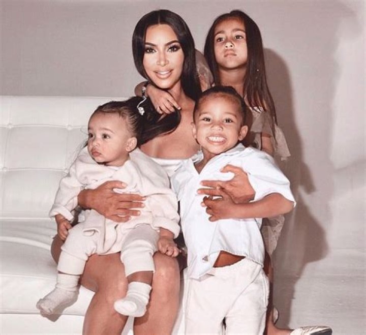 Kim Kardashian West&rsquo;s New Family Postcard Is a Treasure SheKnows