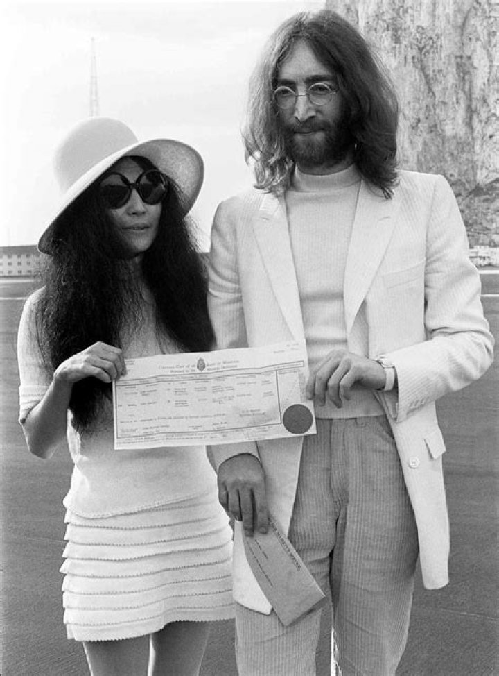 Lennon married her first husband, Lee Bernhardi on May 7, 1966 at