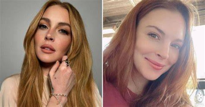 Lindsay Lohan Goes Kardashian in Trashy Black Lace Bra