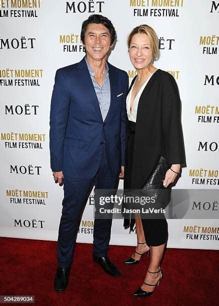 Lou Diamond Phillips and wife Yvonne 2015 AFI FEST "The 33" Gala
