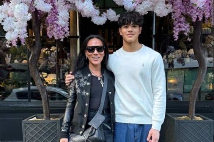 Lynn Ban with her son Sebastian