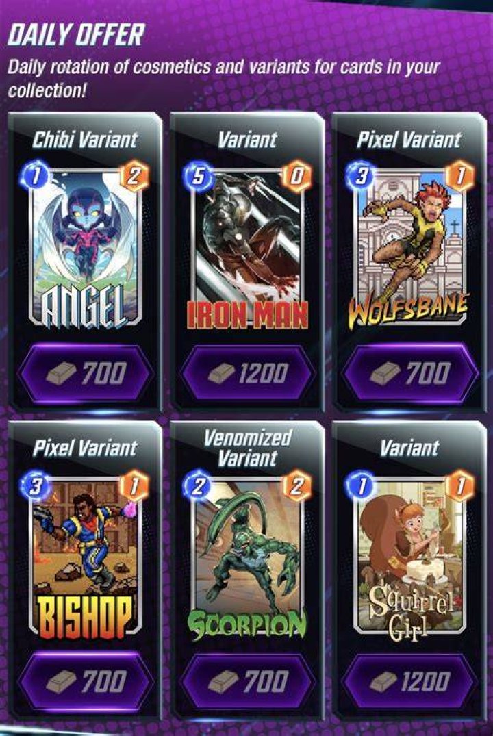 Marvel Snap How to Obtain New Variants Gameranx