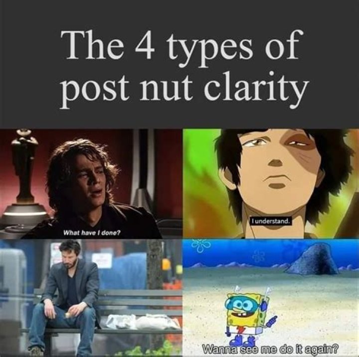 Me after post nut clarity - Songs to listen to after I nut