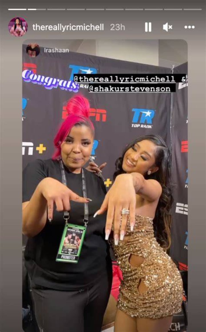 Meet Young Lyric, Shakur Stevenson's fianc&eacute;e after inring proposal