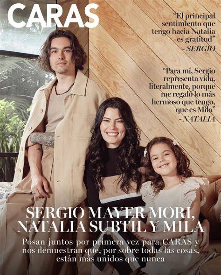Nat&aacute;lia Subtil and Sergio Mayer Mori celebrate their daughter Mila's