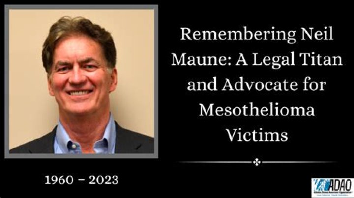 Neil Maune Mesothelioma Attorney YouTube