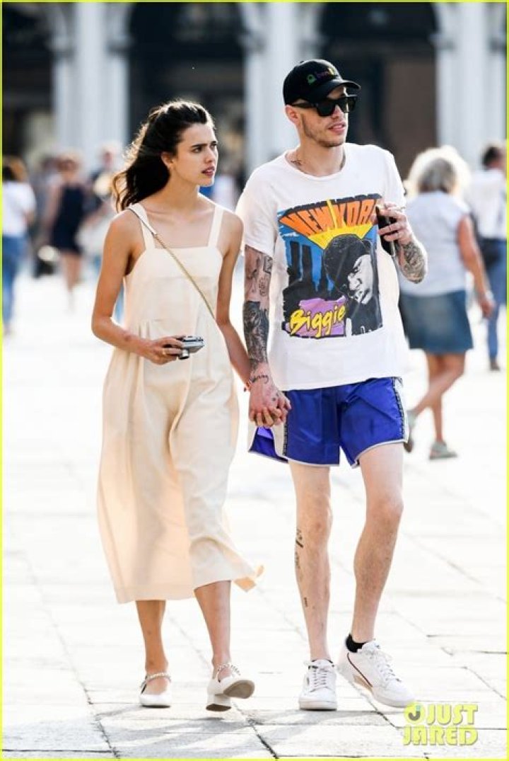 Pete Davidson and Margaret Qualley Photographed Together at the Venice