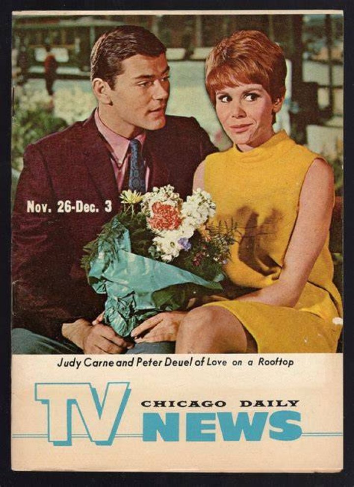 Pete Duel & Judy Carne in Love on a Rooftop Goodbye my friend, Alias